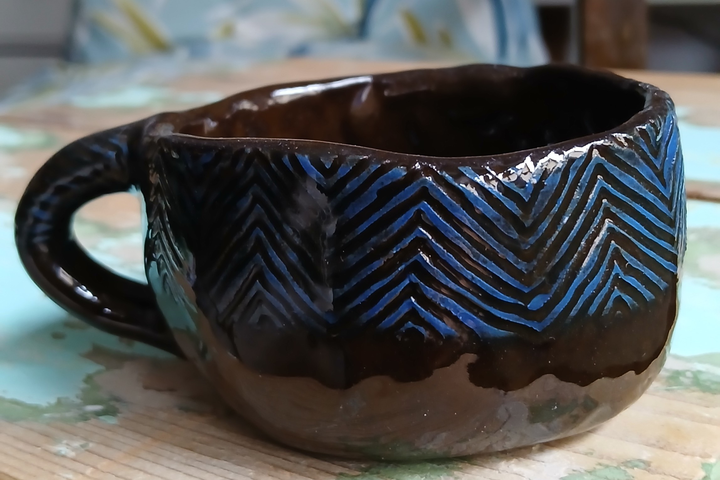 Sgraffito Workshop - Tasse und Schüssel